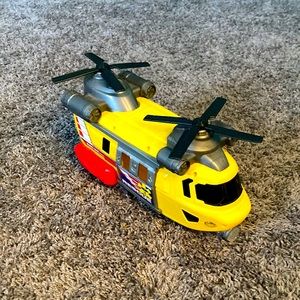 Toy rescue helicopter